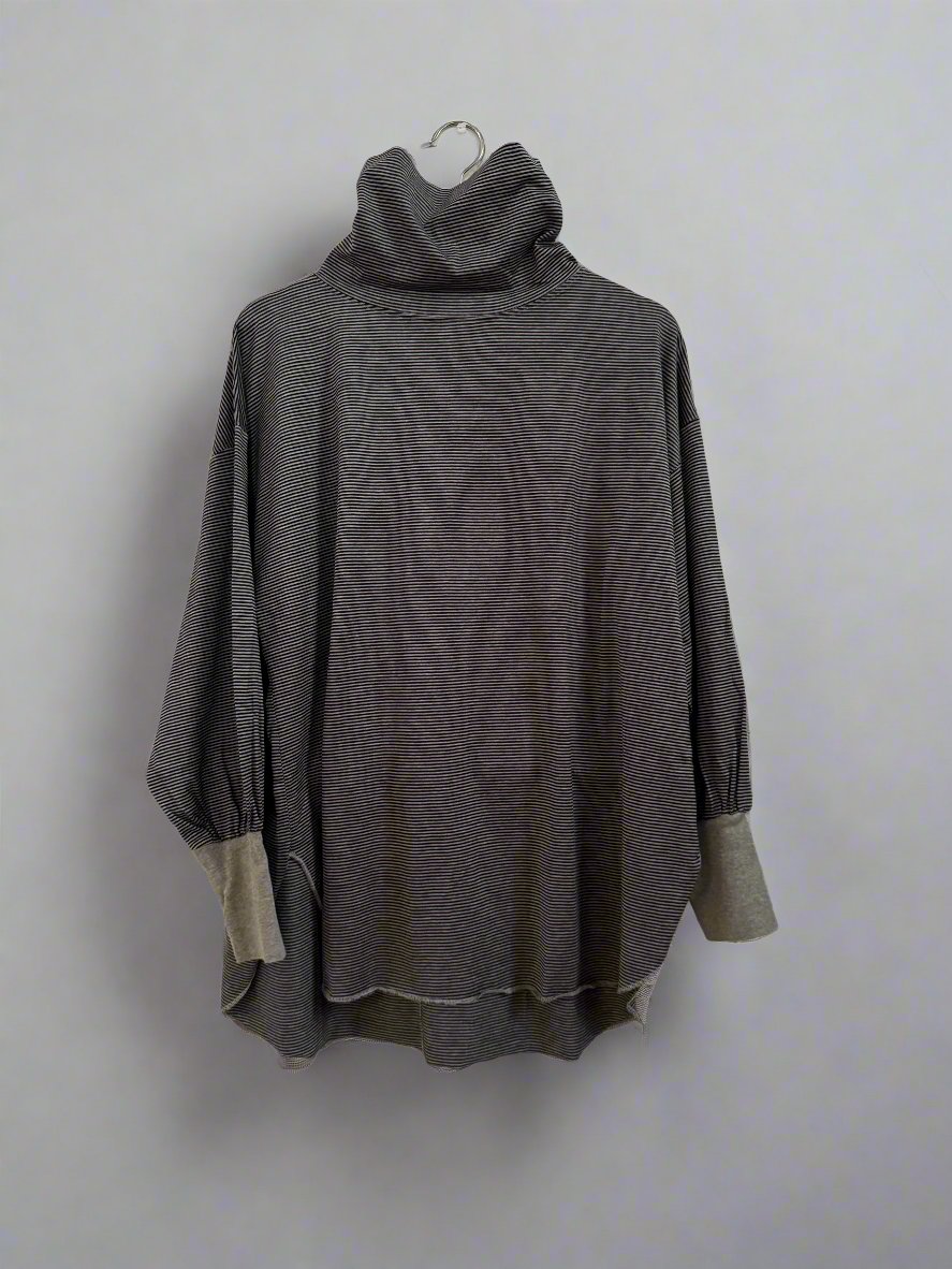 Ichi antiquites Cotton turtleneck