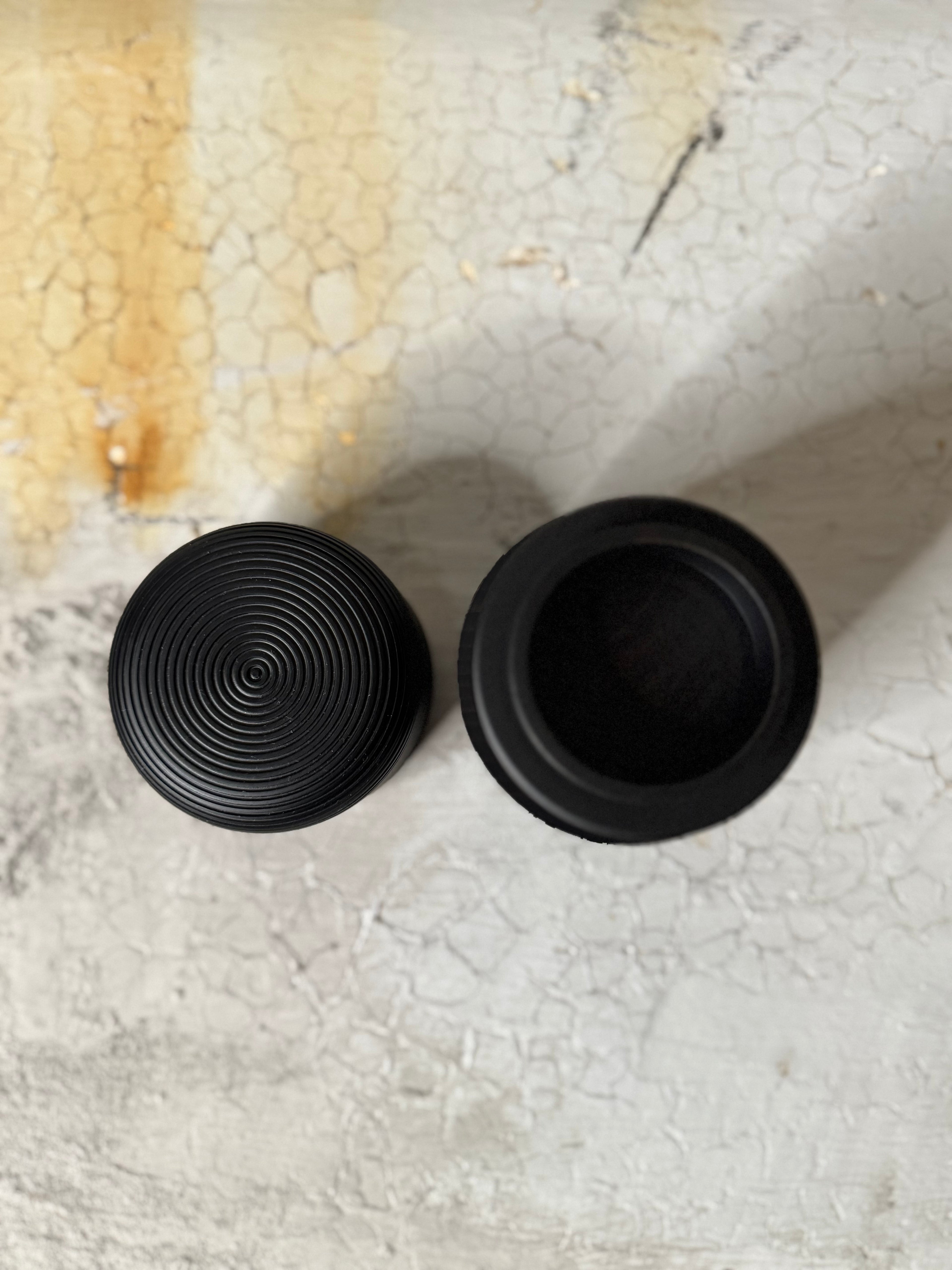 Karmi Tea Canister -  sumi black