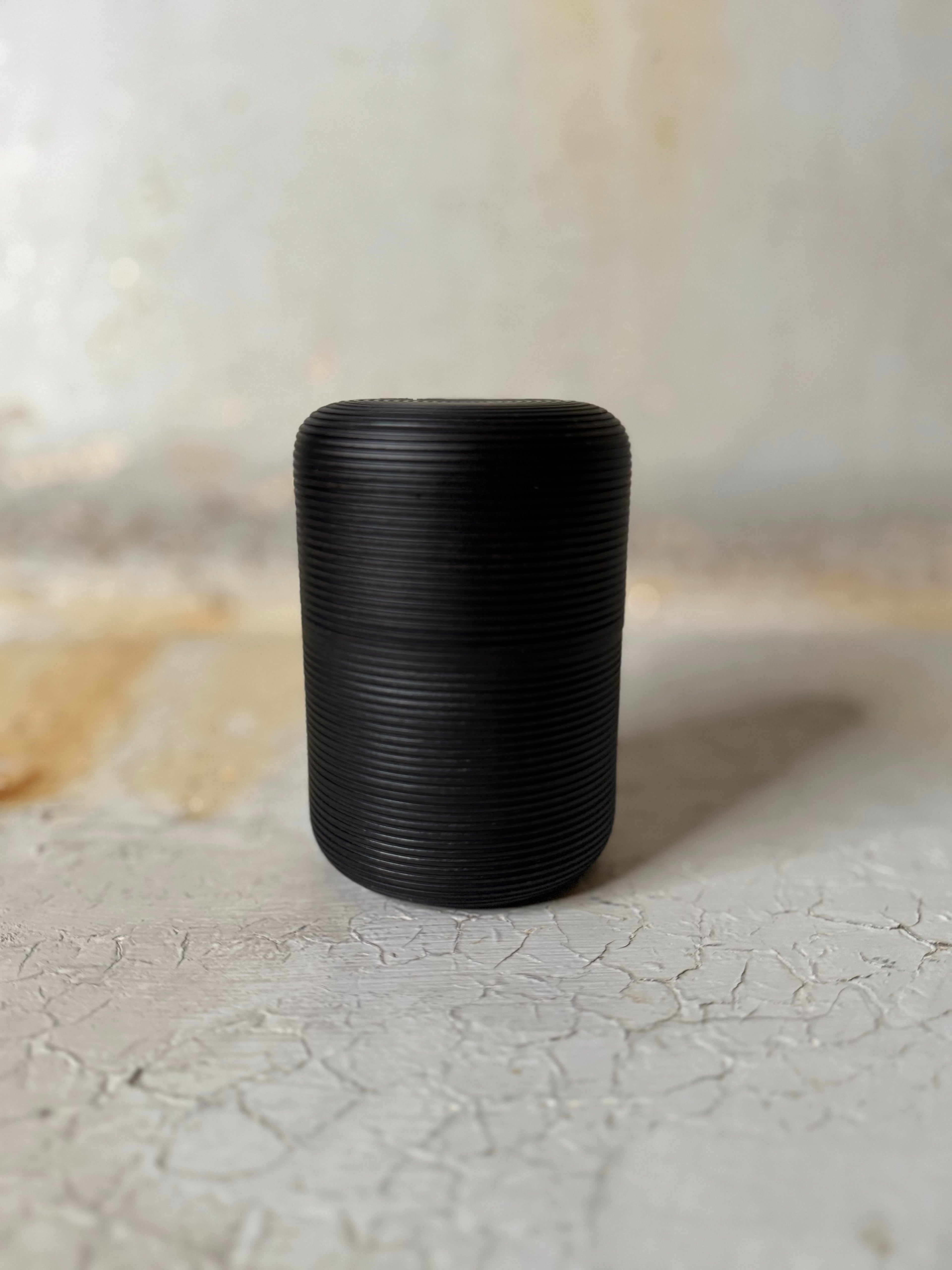 Karmi Tea Canister -  sumi black