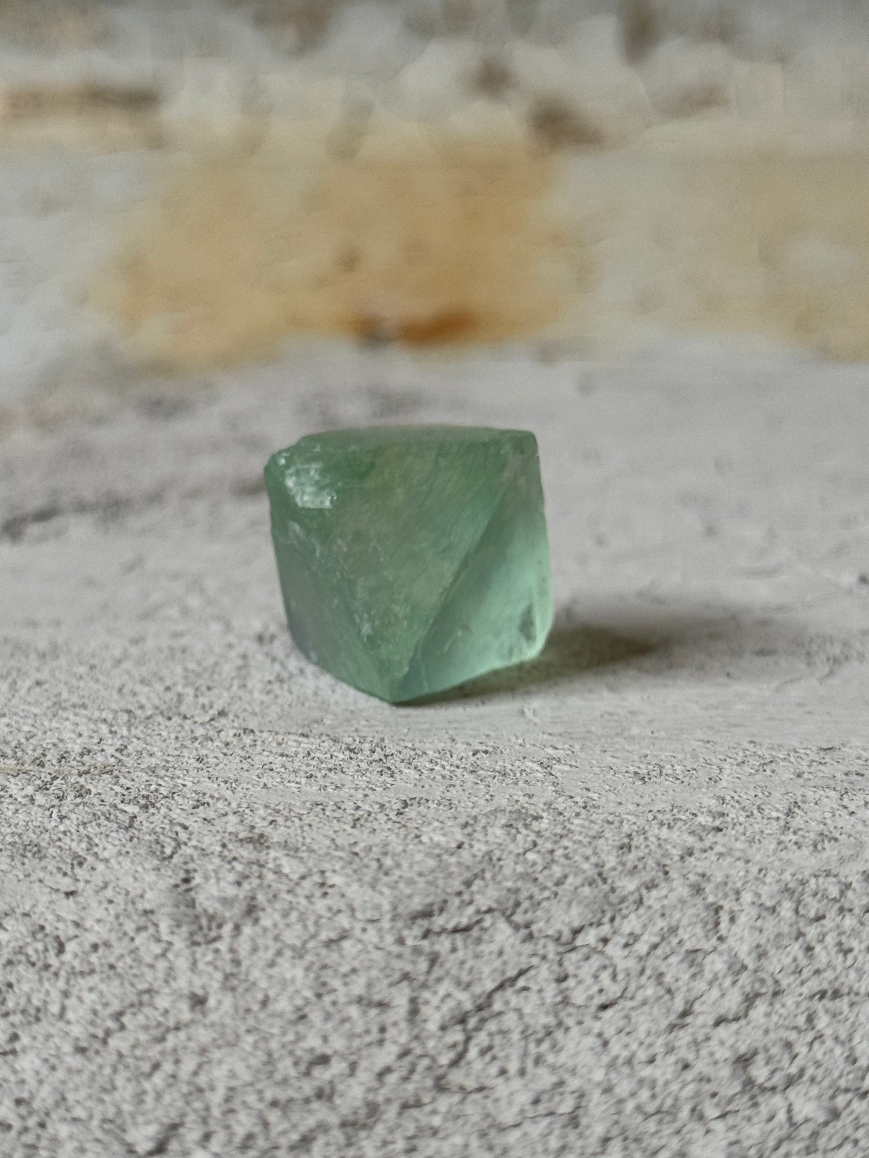 Fluorite Octahedron 2 sizes: medium or large