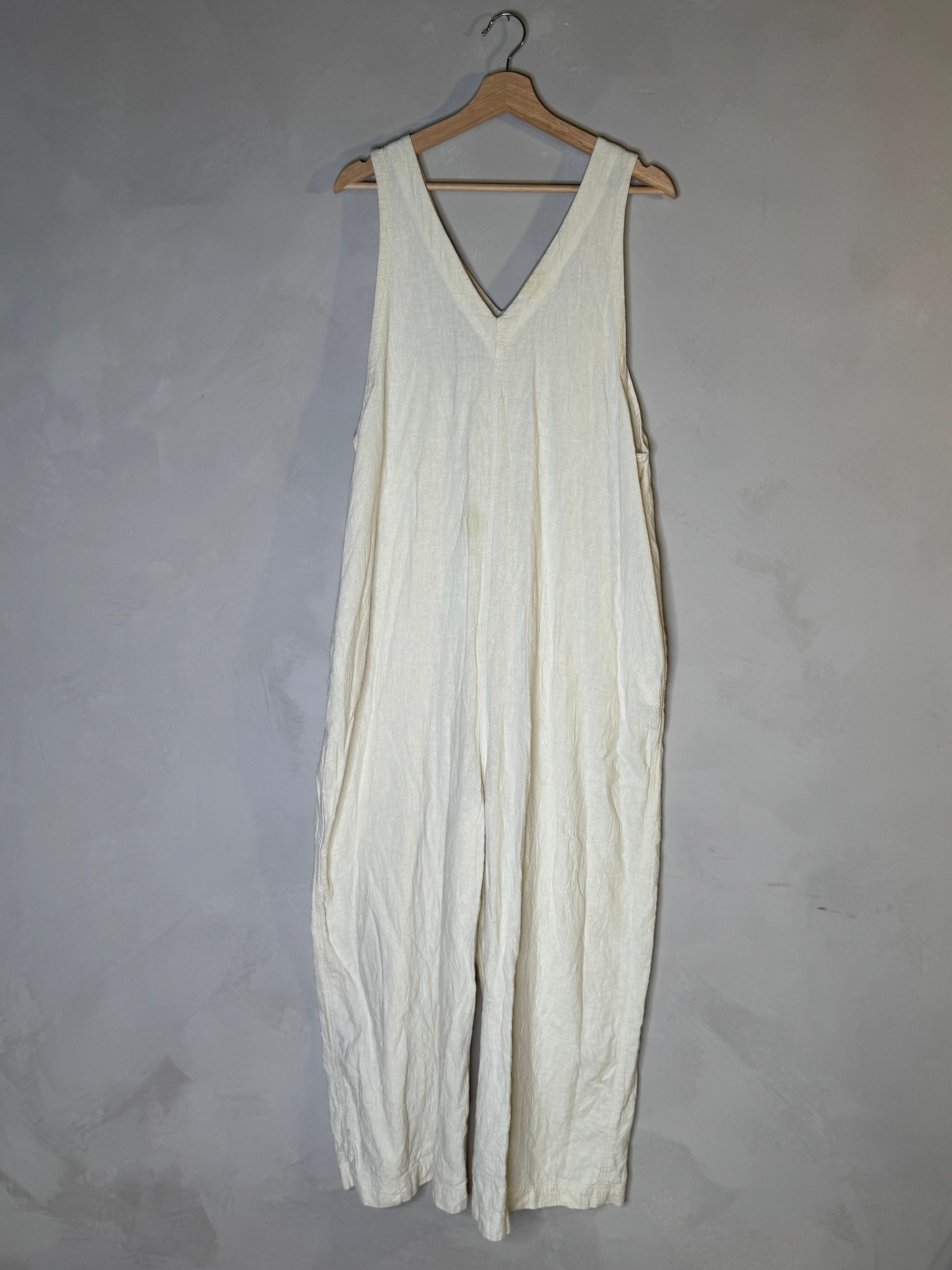 Ichi antiquites linen jumpsuit