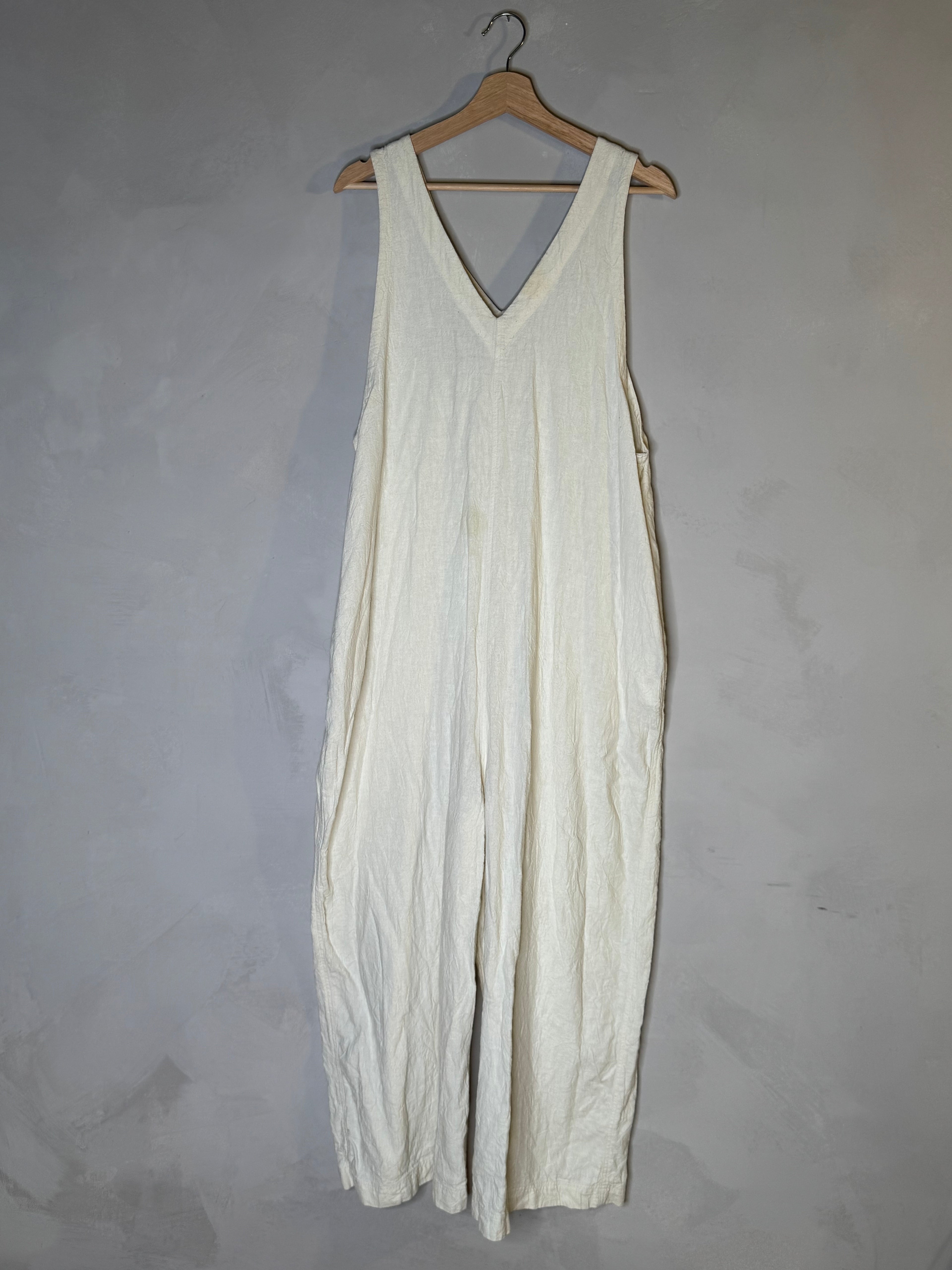 Ichi antiquites linen jumpsuit