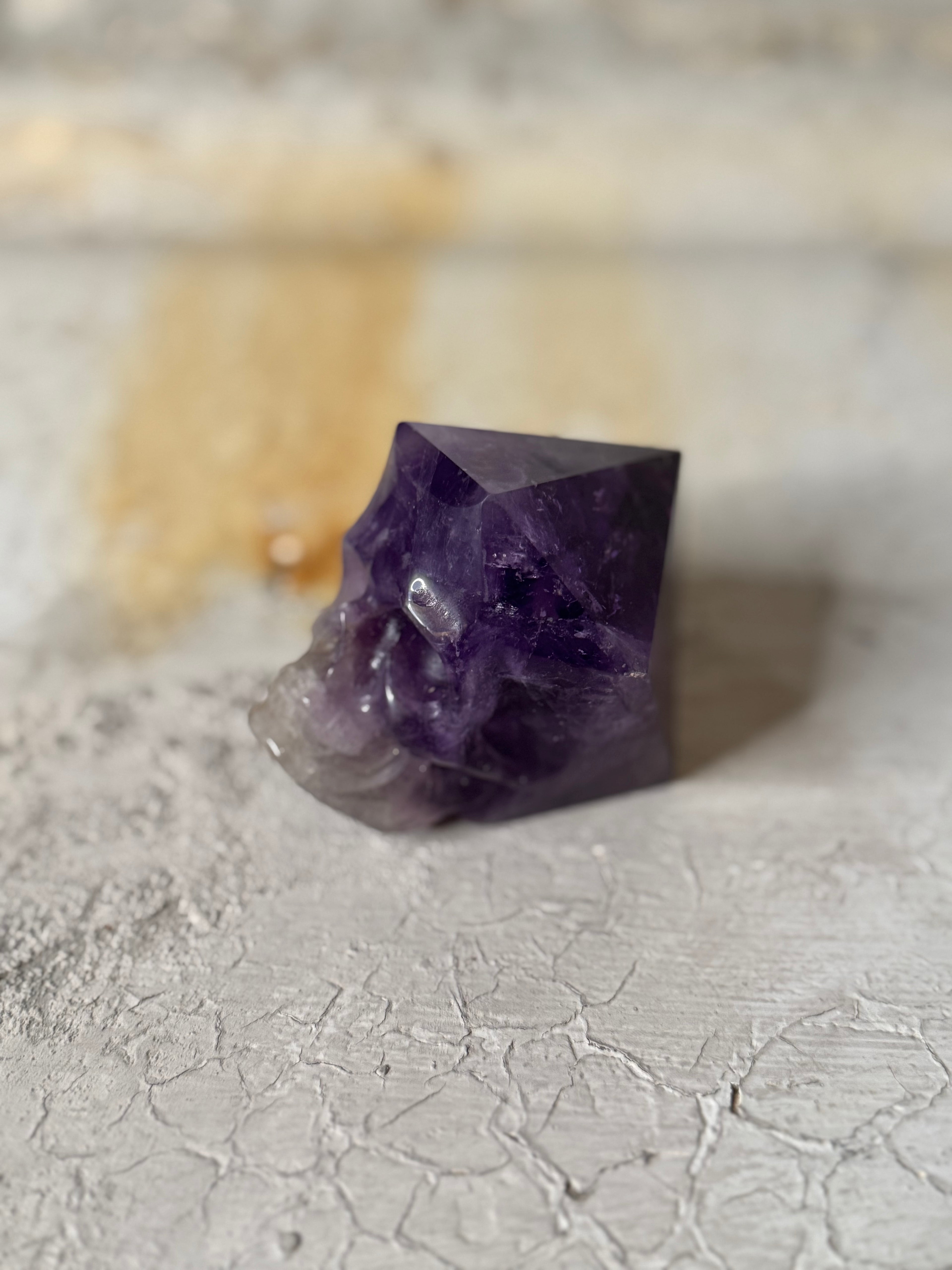 amethyst crystal skull