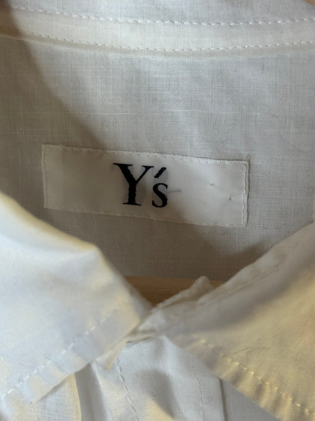 Y's by YOHJI YAMAMOTO white shirt