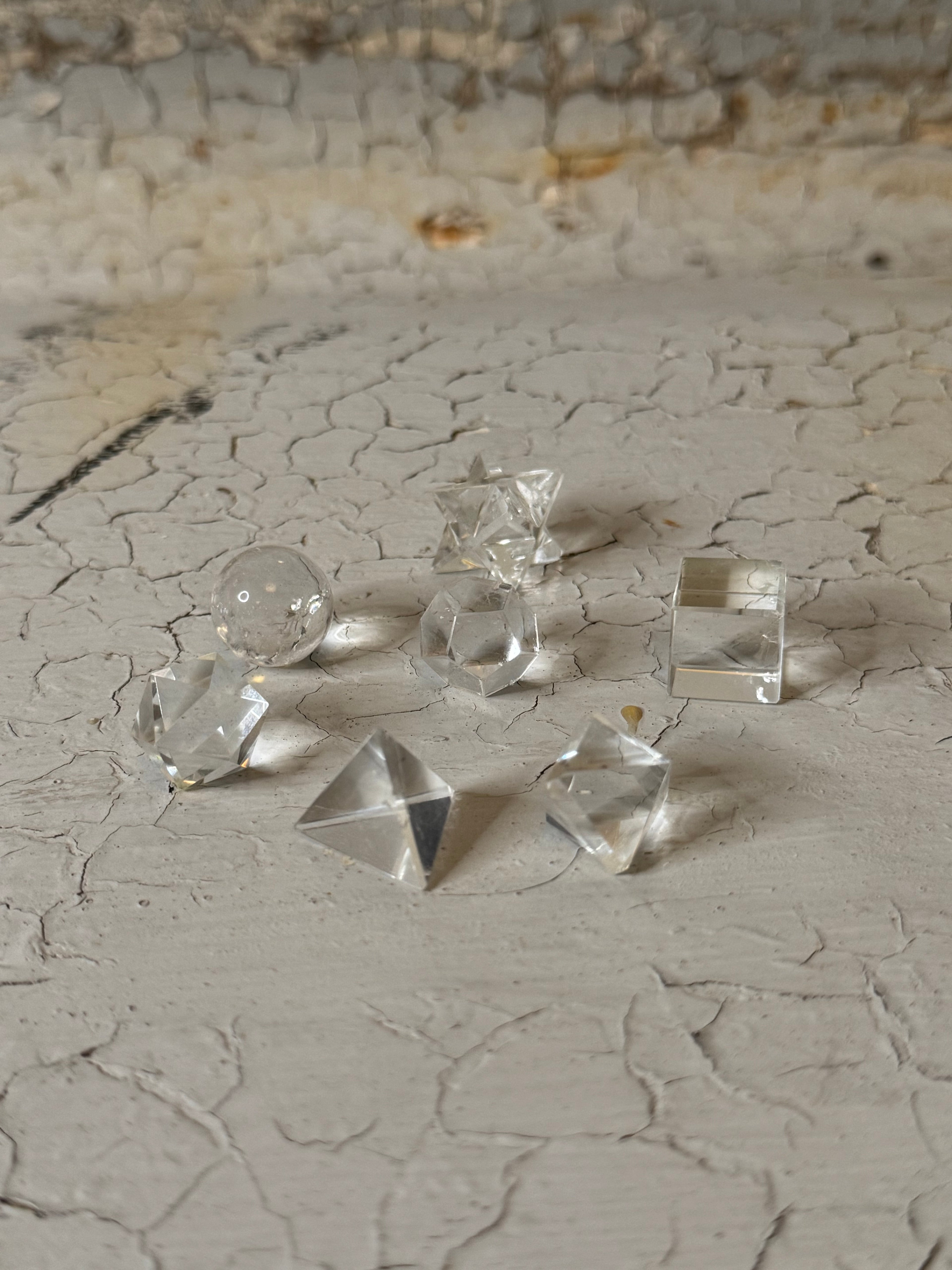 quartz pocket shapes-platonic solids and more