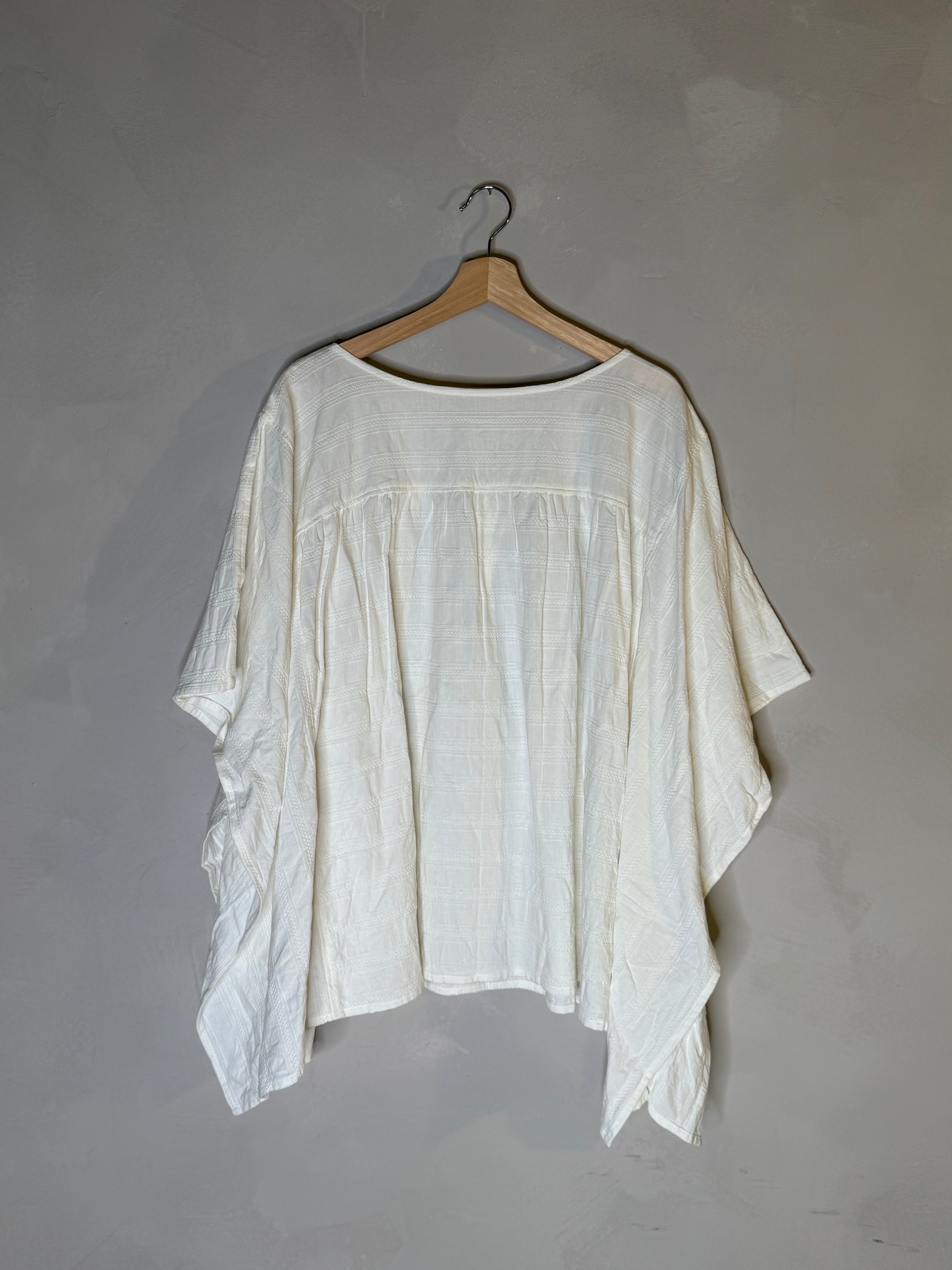 Ichi cotton and linen top