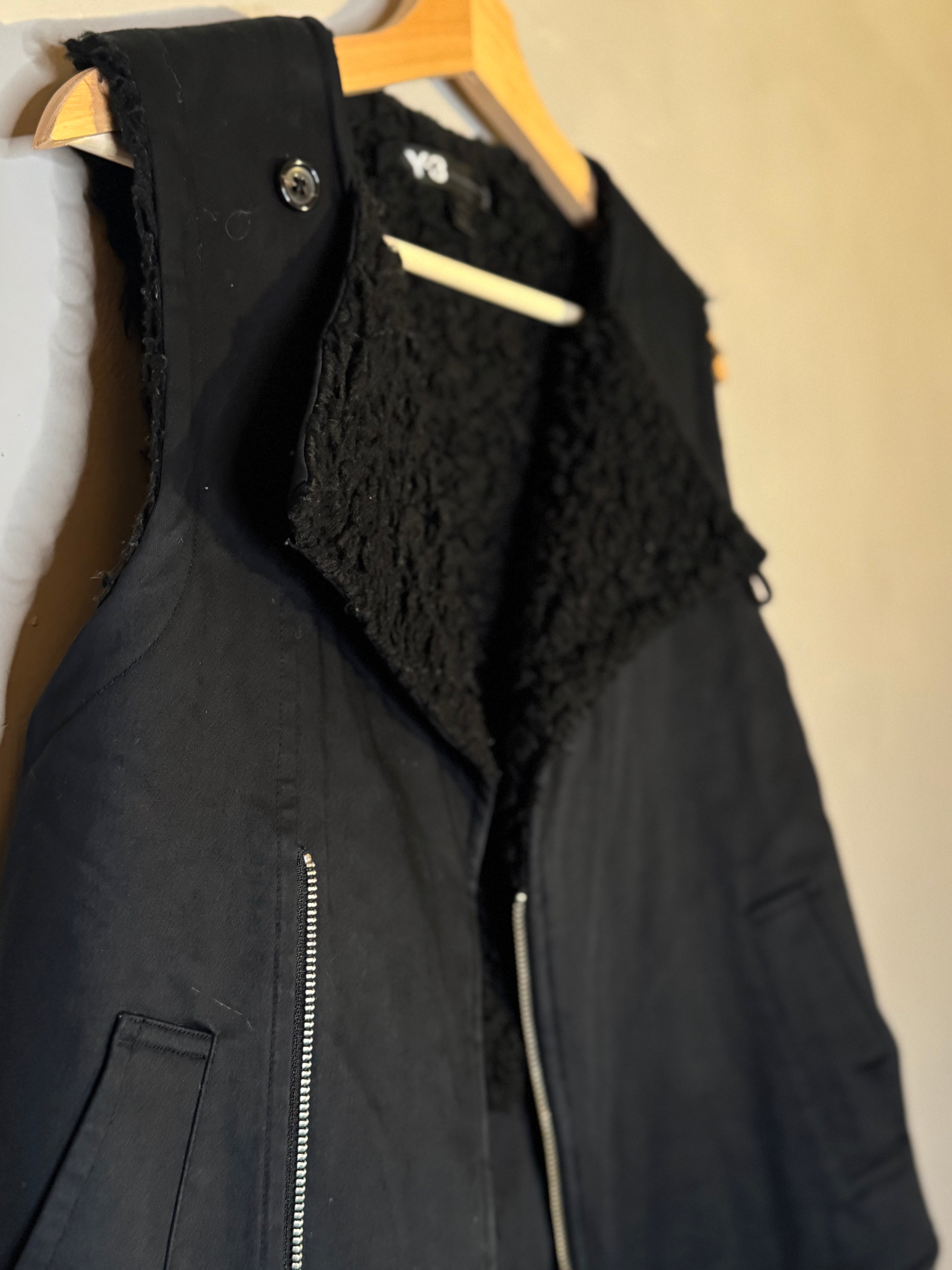 Y-3 wool vest