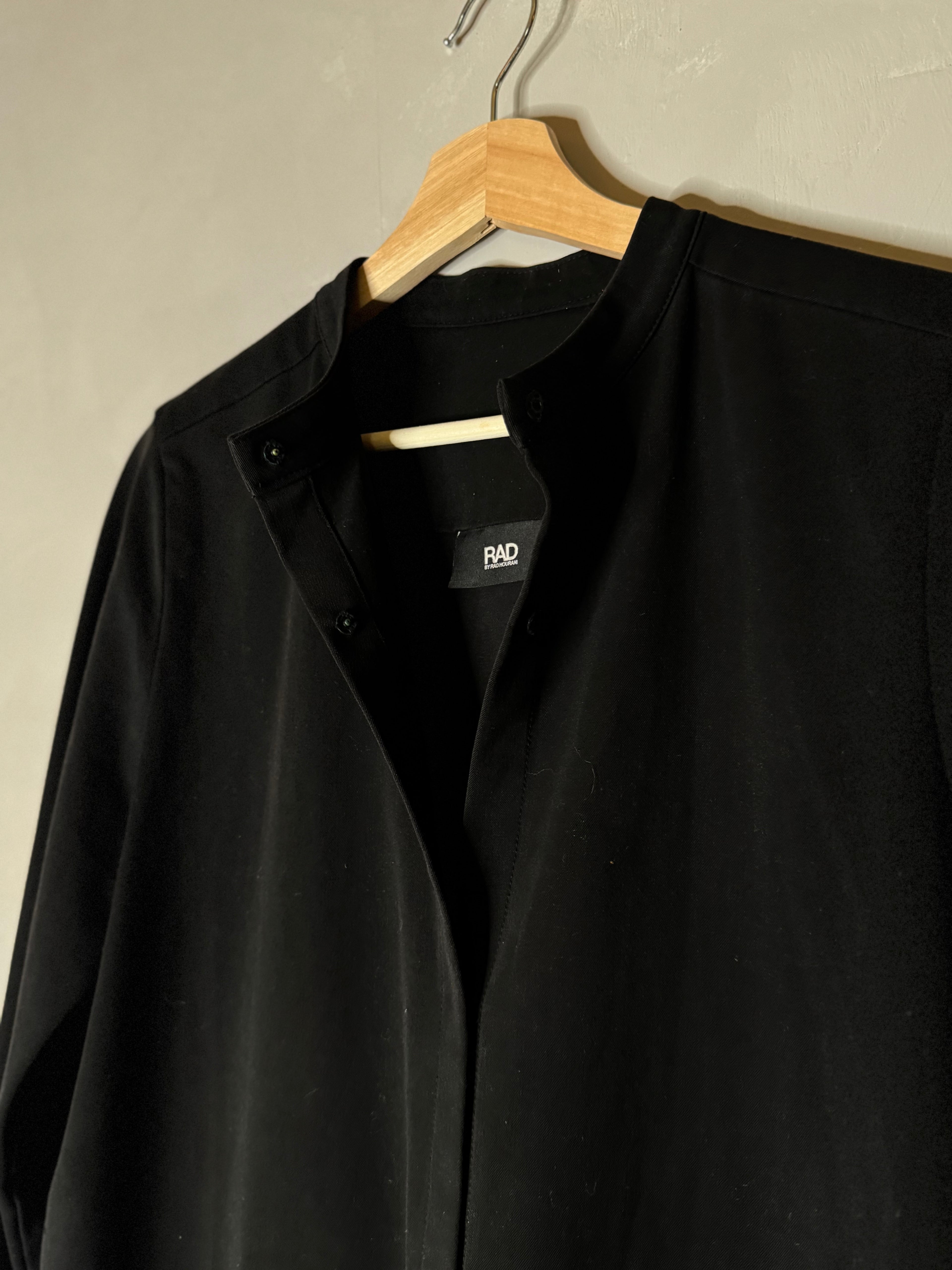 Rad Hourani 3/4 length shirt jacket