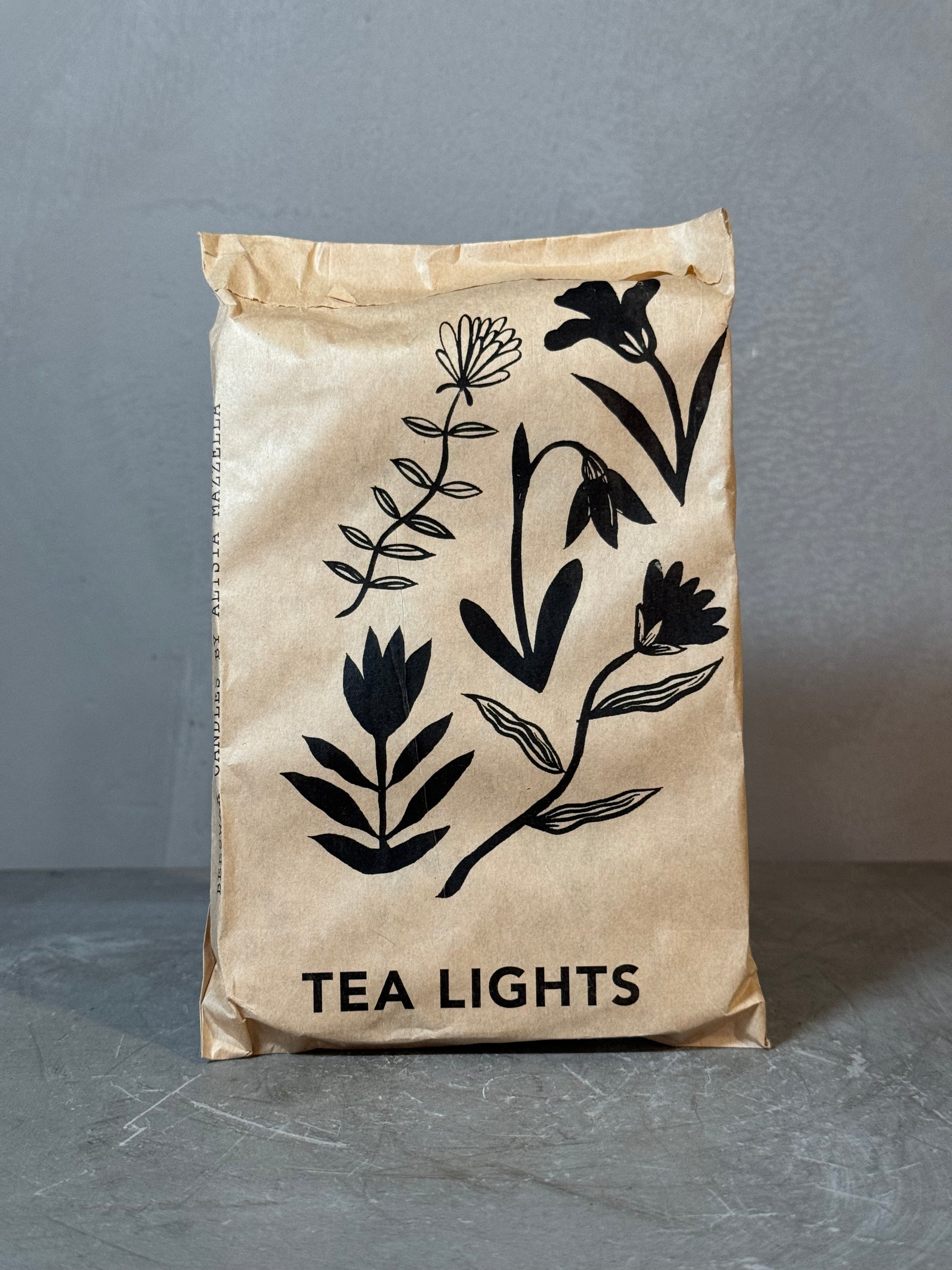 Bees wax candle: tea light