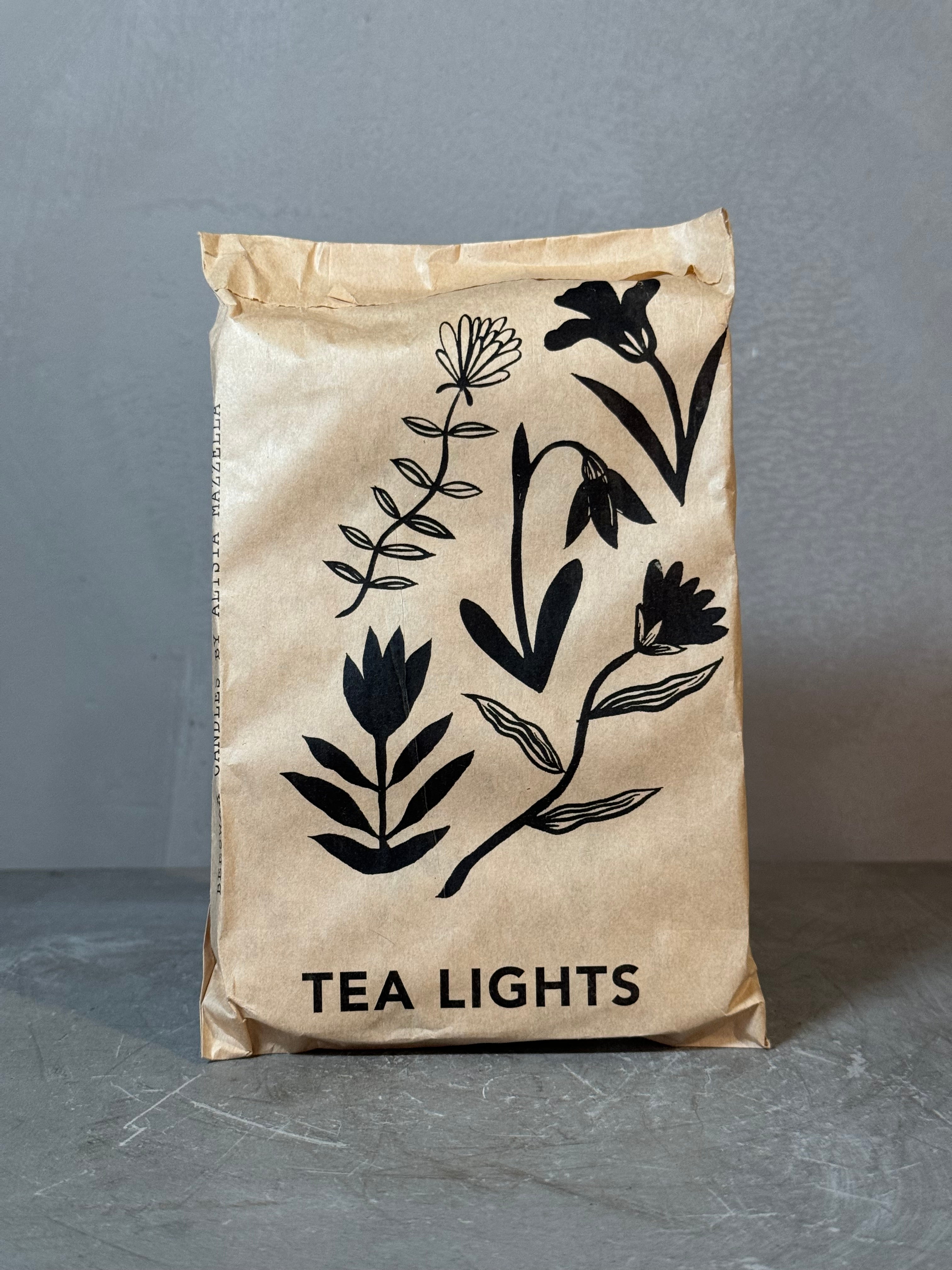 Bees wax candle: tea light