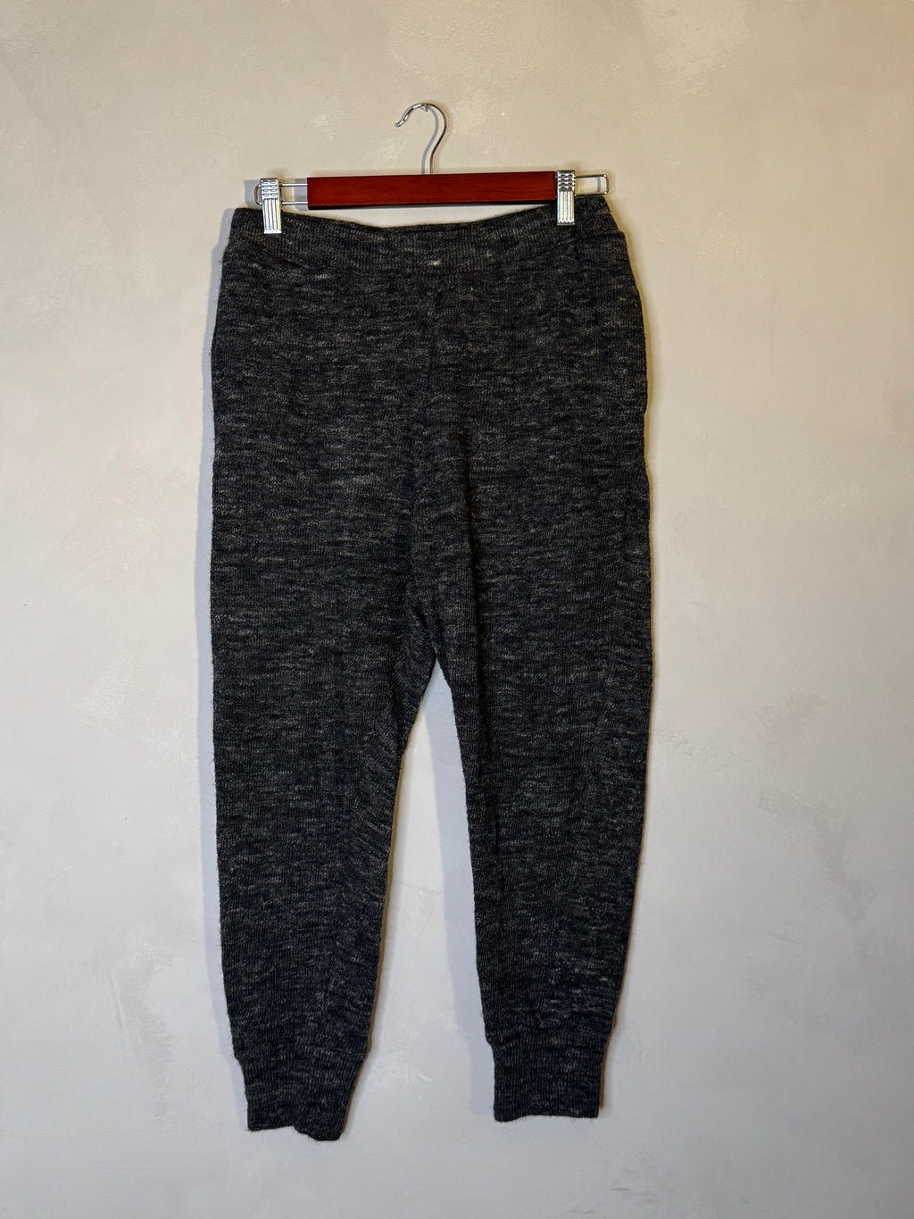 Ichi Antiquites linen and wool knit pants