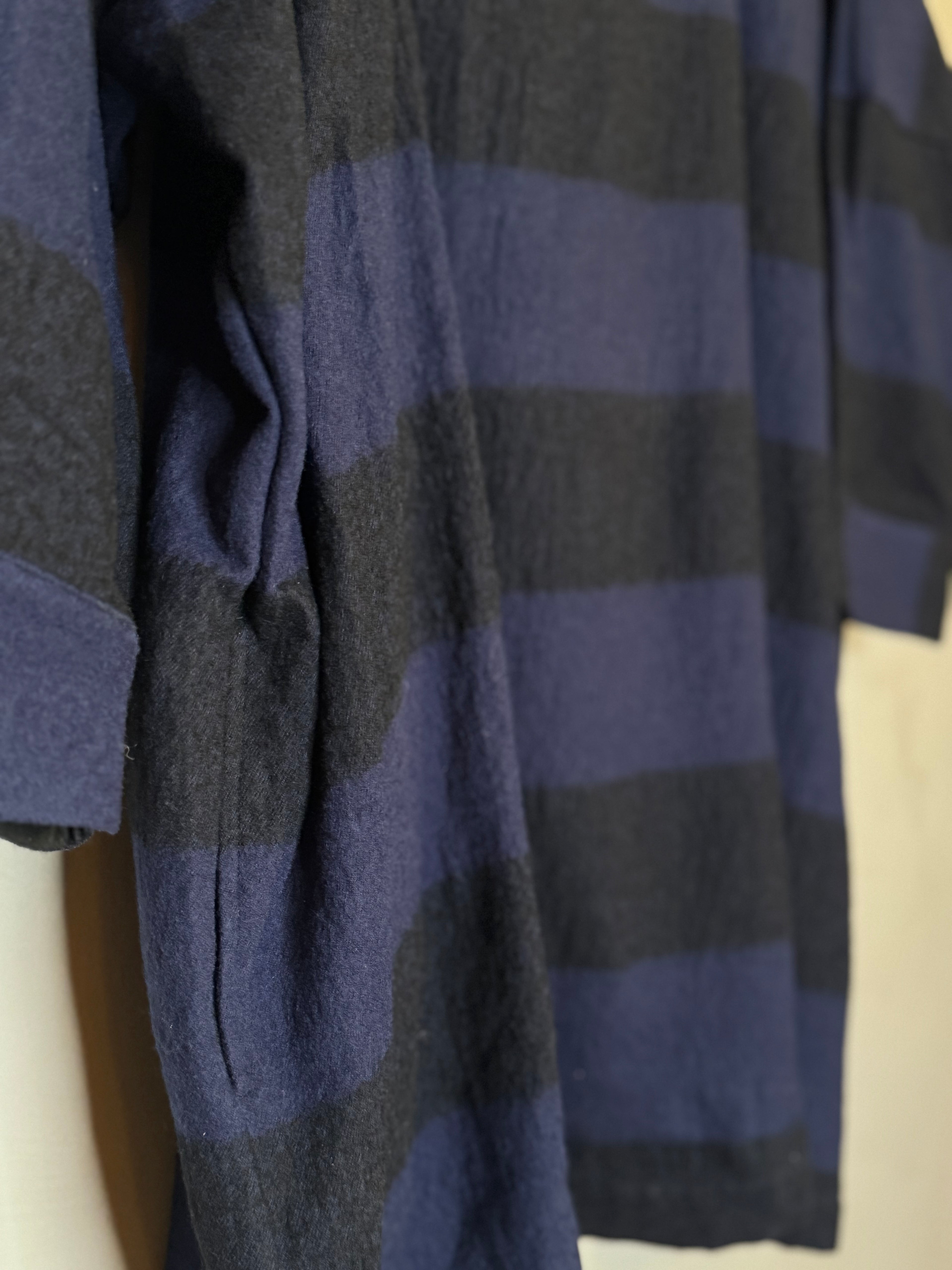 Ichi Antiquites wool top stripe