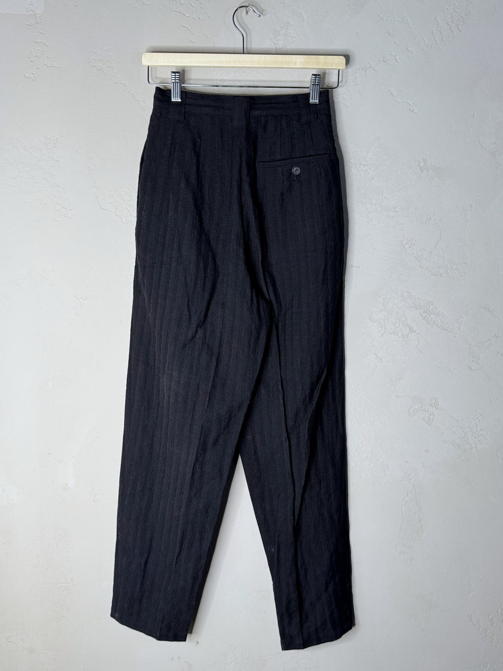 y's by yohji yamamoto wool and linen pants