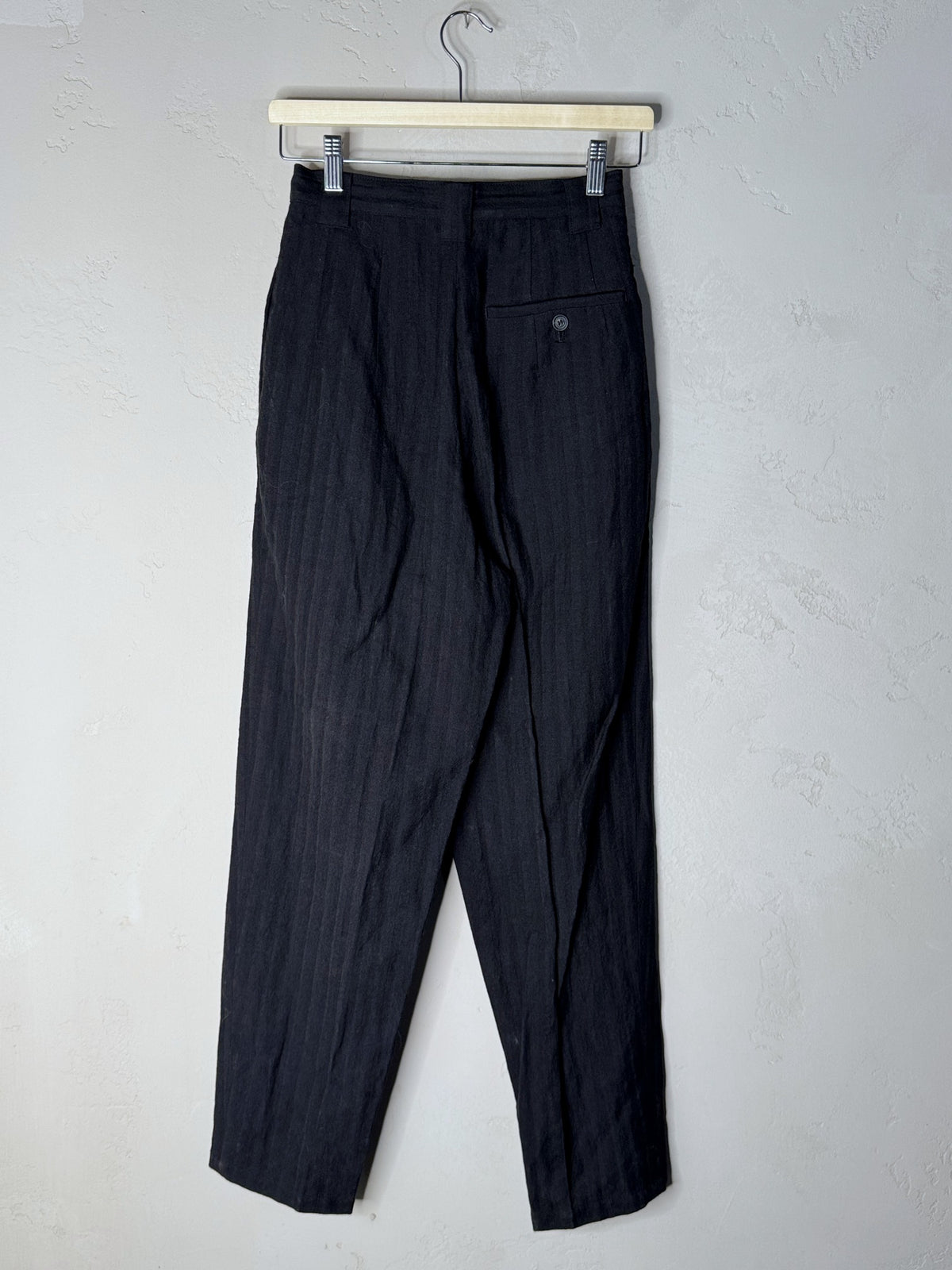 y's by yohji yamamoto wool and linen pants