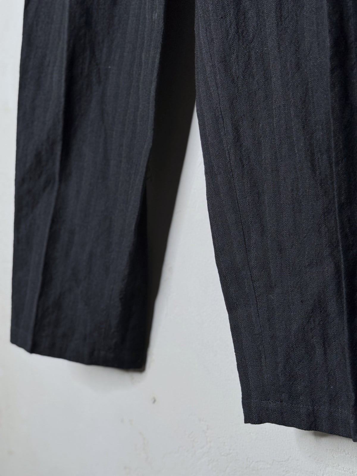 y's by yohji yamamoto wool and linen pants