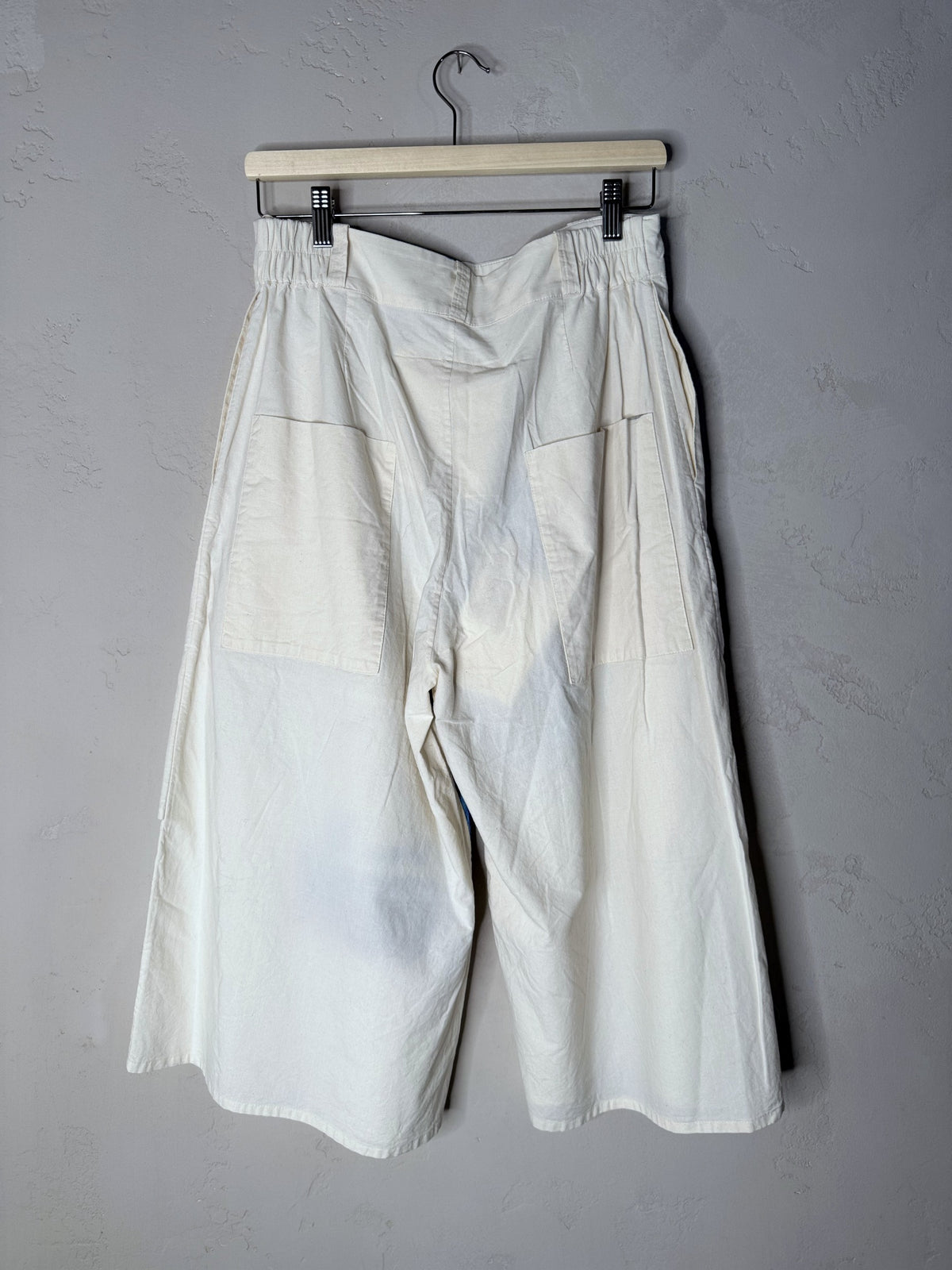 toogood the machinist trouser - pigment painting cobalt