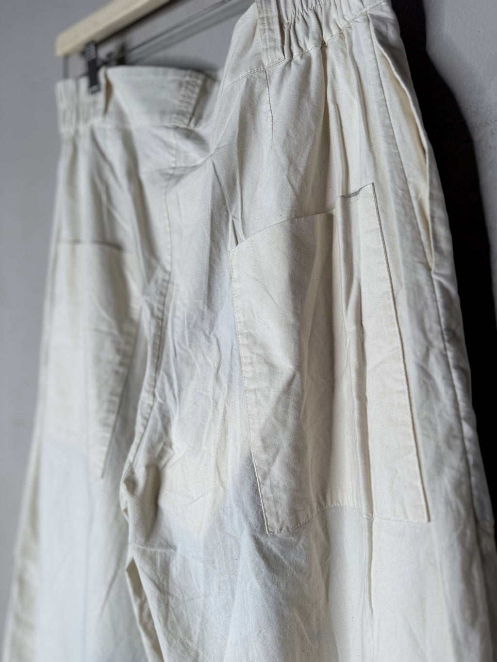 toogood the machinist trouser - pigment painting cobalt