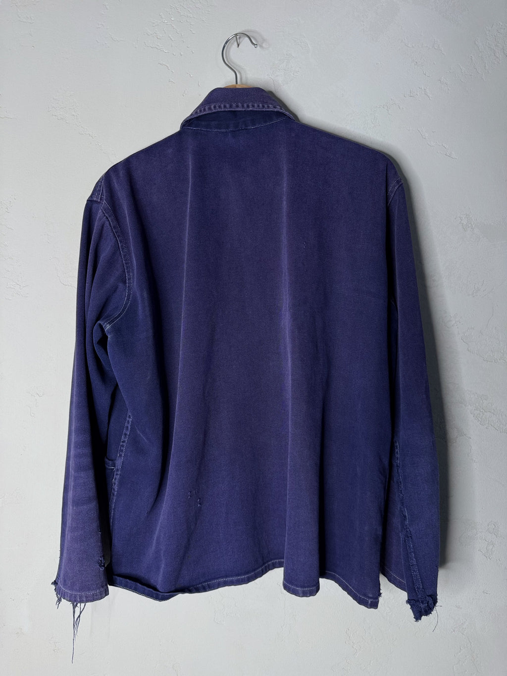 french vintage indigo workwear jacket