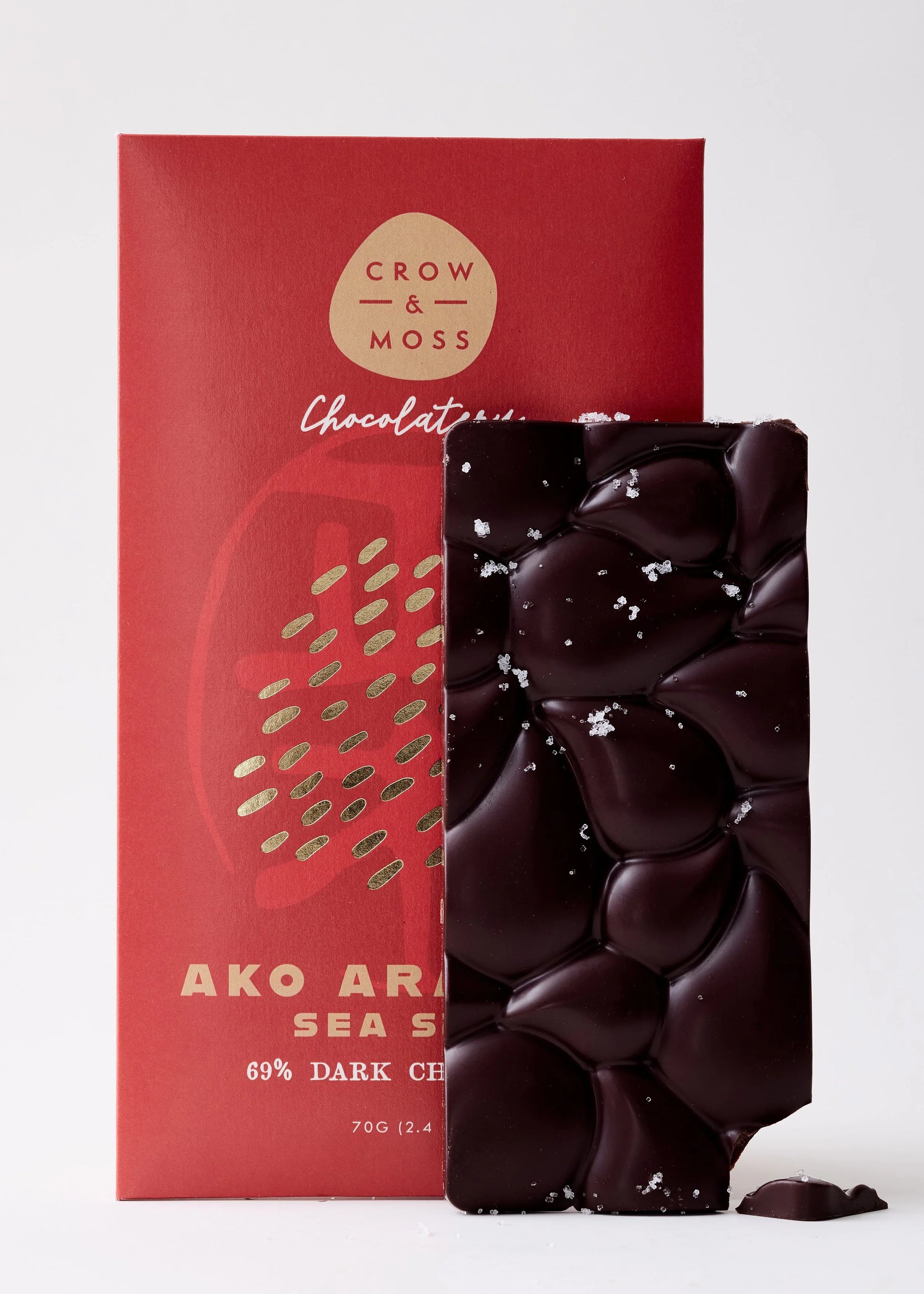 Eva Masaki x Crow & Moss - Ako Aranami Sea Salt Chocolate