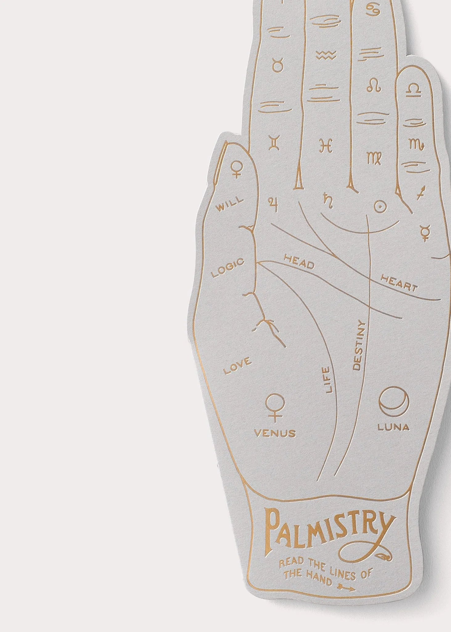 Palmistry card
