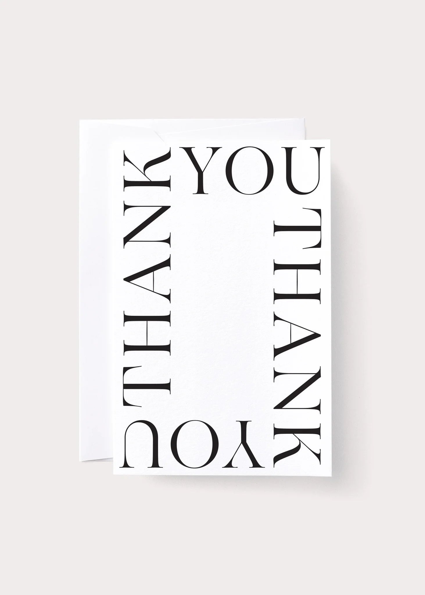 Thank you card