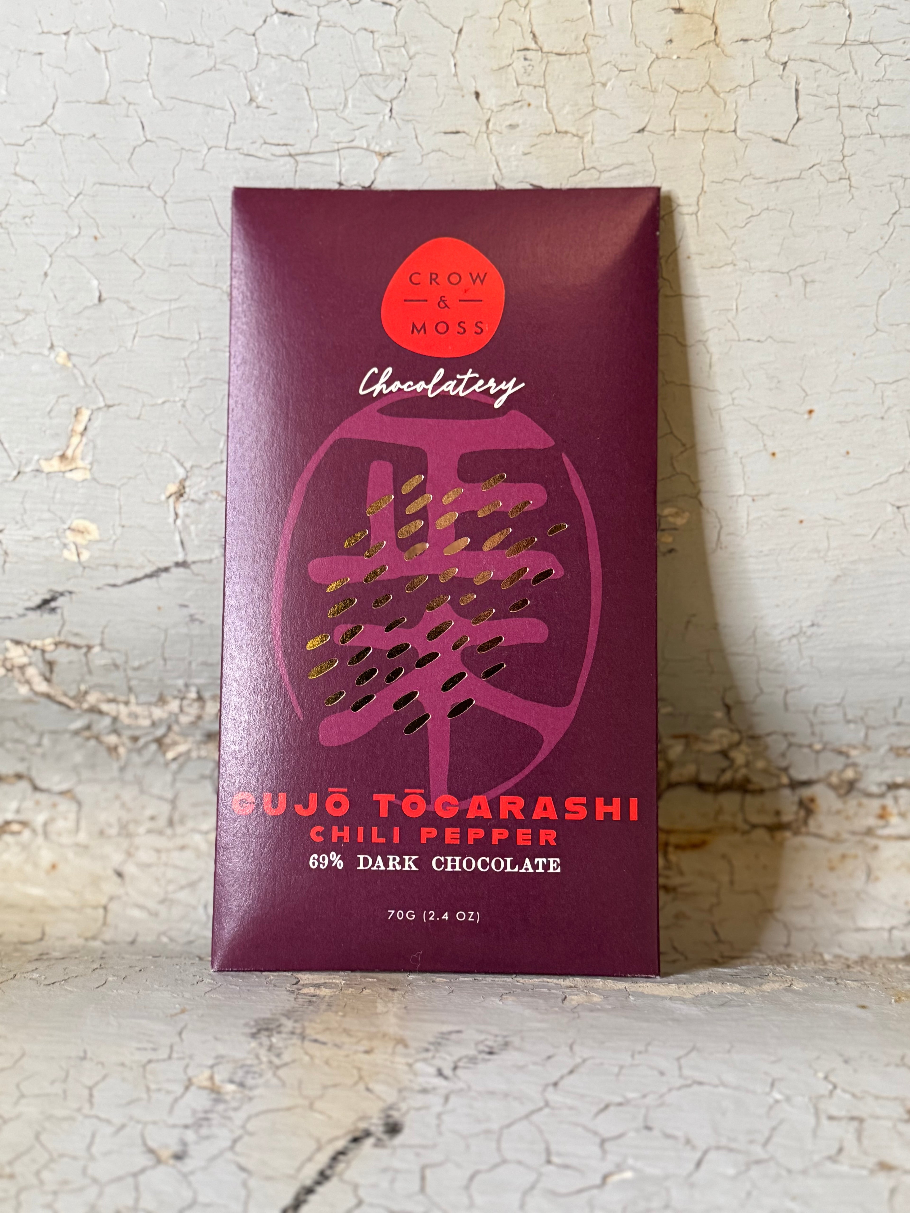 Eva Masaki x Crow & Moss - Gujō Tōgarashi -chili pepper chocolate
