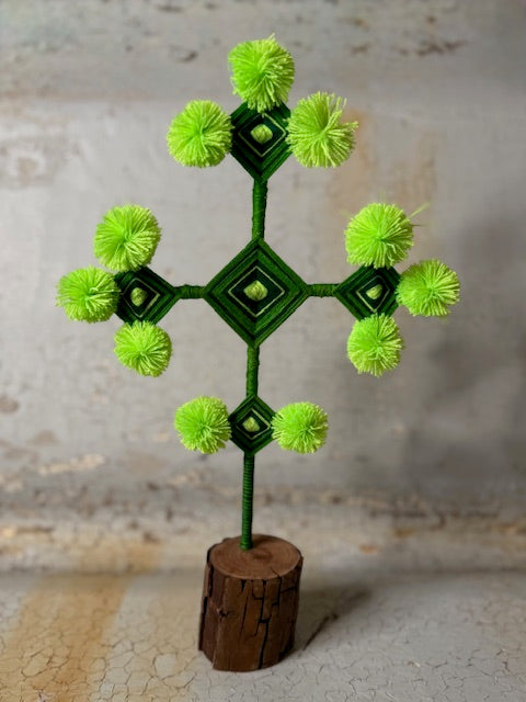 eye of god - ojo de dios - green