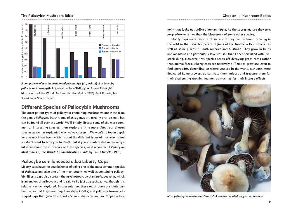 Psilocybin Mushroom Bible - inside