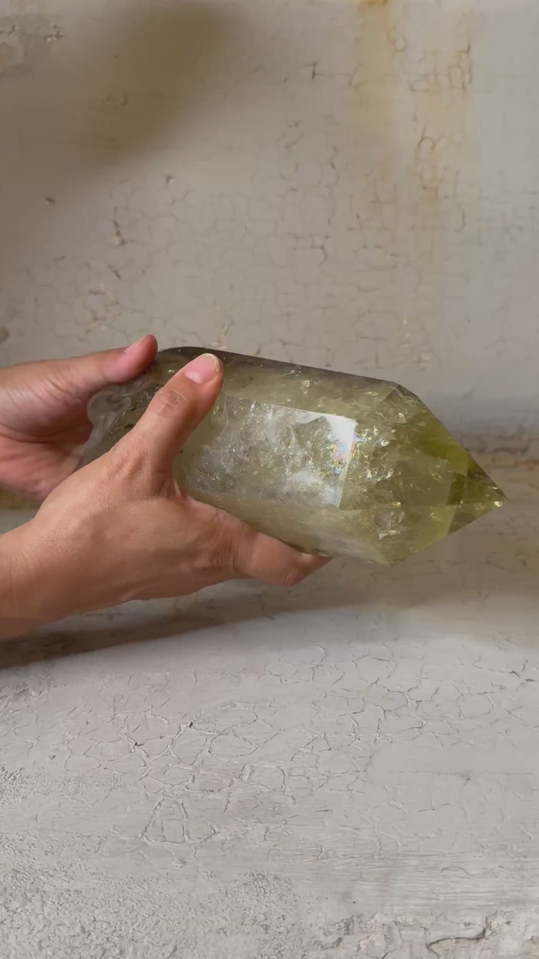 smoky citrine crystal skull XL