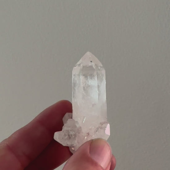 colombian lemurian quartz - video