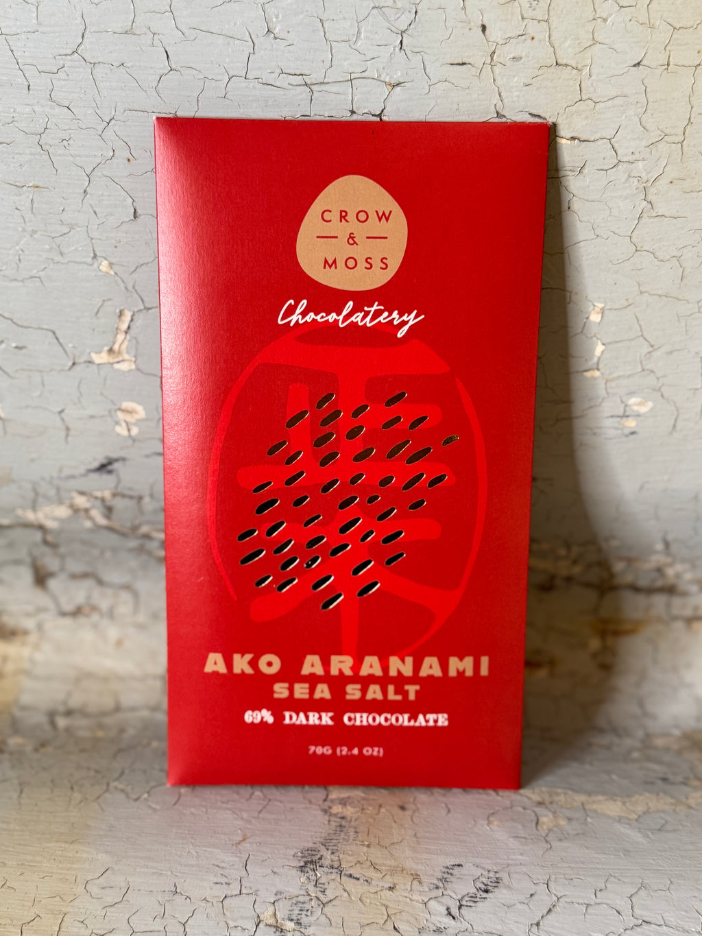 Eva Masaki x Crow & Moss - Ako Aranami Sea Salt Chocolate