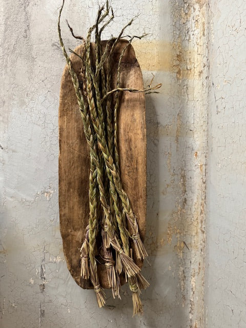 hand braided sweetgrass